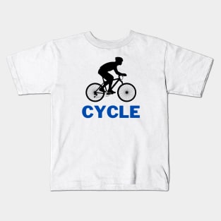 'Cycle'- Cyclist Kids T-Shirt